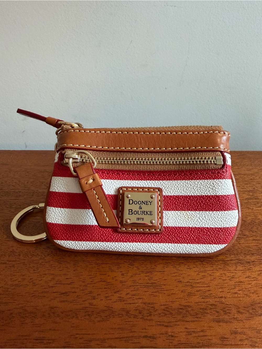 Dooney & Bourke Sullivan Coated Cotton Small Coin Case